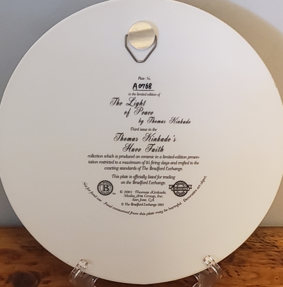 Thomas kinkade collection plate - Picture 2 of 2